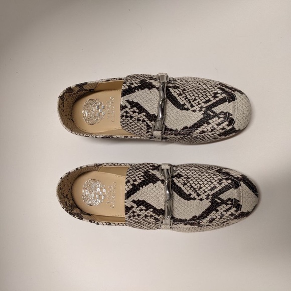 NEW Vince Camuto Perenna Leather Slip on Loafers Size 5 - Picture 5 of 9